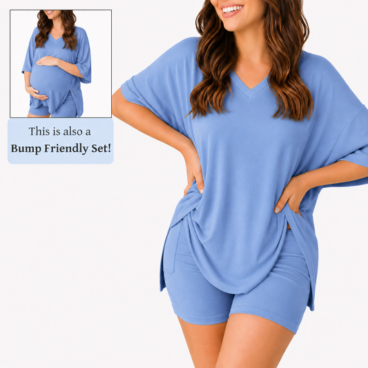 GoldenHour™ V-Neck Two Piece Set